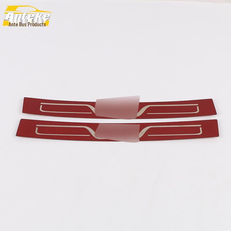 Song PRO Rear Trunk Guard Plate: Stainless Steel Bumper Protector for 2019 Model.