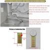 4 PCS Water Leak Alarm Flood Level Overflow Detector Sensor Home Security Alert