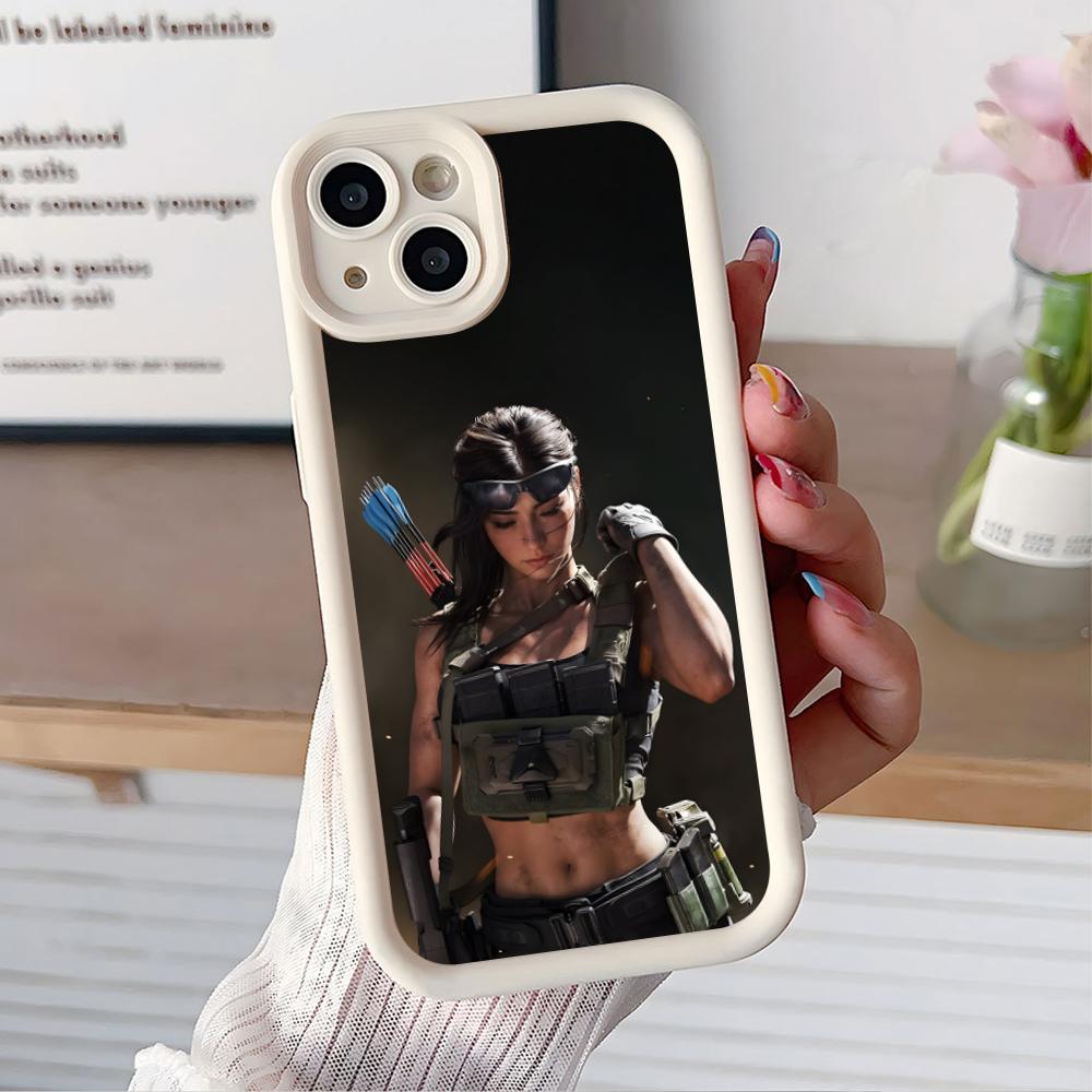 

Game Delta Force Thicken TPU Mobile Phone Case for iPhone 17 16 15 14 13 12 11 Air Pro Max Plus Colorful Cover iPhone 15 Pro