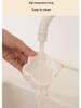 Ceramic Bird-Shaped Splash-Proof Parrot Feeding Bowl for Budgies & Cockatiels