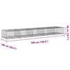 Gabion with Lid 500 X 100 X 50 Cm Galvanized Iron