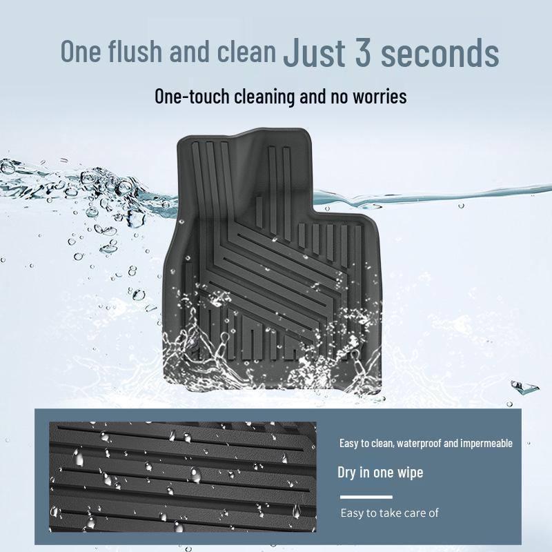 Avatr 11 Car Floor Mats: All-Weather, Dirt-Resistant, Waterproof TPE Mats & Trunk Mat for 2023-2025 Models