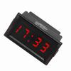 DC4.530V Waterproof Dustproof Car Auto Electronic Clock LED Digital Display (Red)