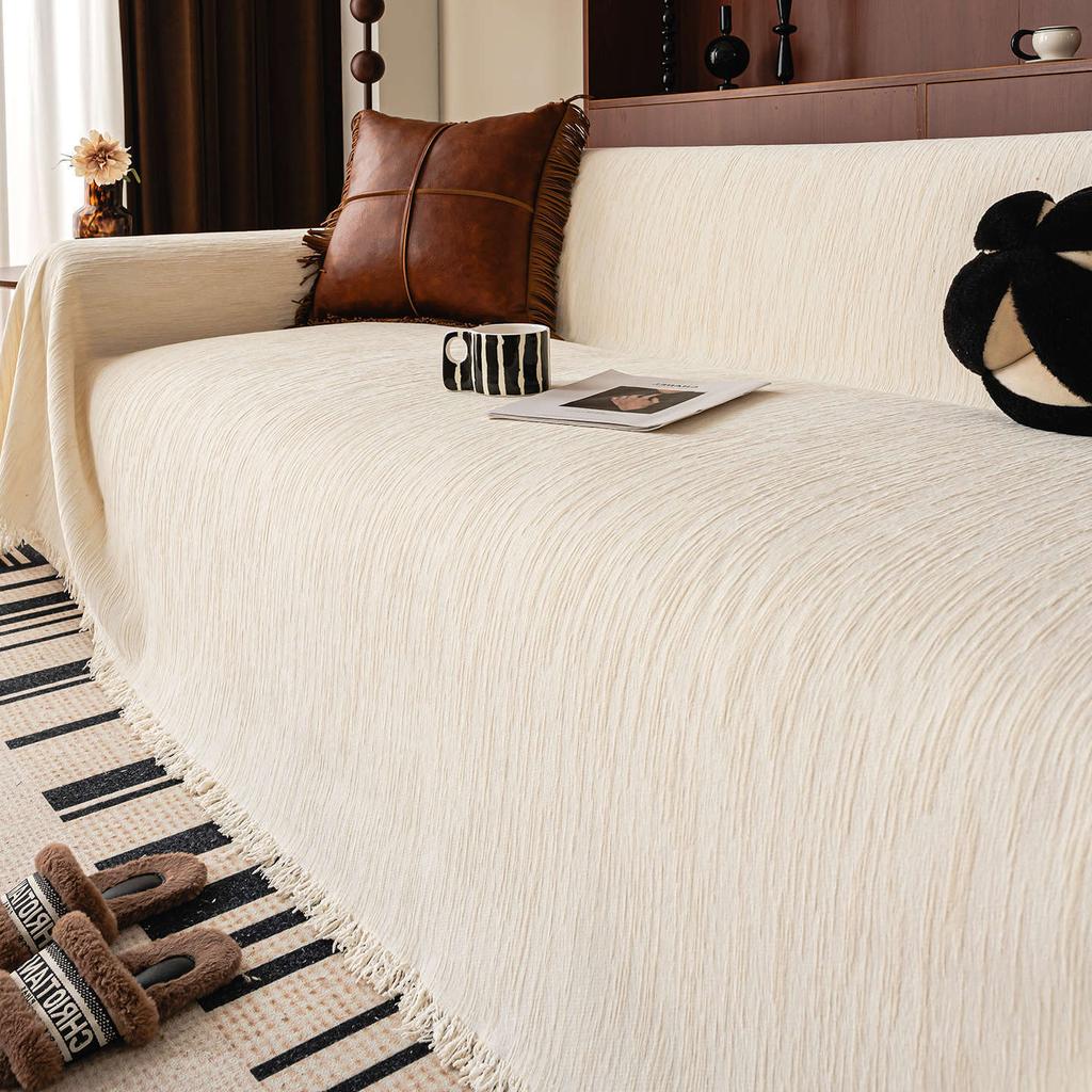 Premium atmosphere sofa cover ins wind 2025 new four-season universal sofa towel a full cover cushion