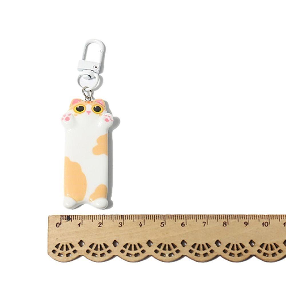 Cartoon Cat Cute Cat Keychain Pendant Hanging Ornament Trendy Animal Key Ring  Collection