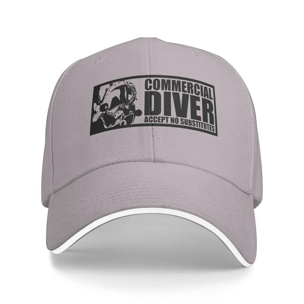 Commercial Diver Baseball Cap  Outdoor Gym Hot Sale Hip Hop Hats Unisex Men Streetwear Print Snapback Cap