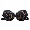 Sutien push-up din dantelă fără bretele pentru femei, Sutien de nuntă invizibil anti-alunecare, fără spate, pentru sâni mici