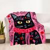 1pc Egyptian Cat Artwork blanket Soft and Warm for Sofa Office Camping Travel Livingroom Great Gift for Friends and Family Comfortable