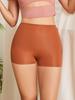1pc High Waist Seamless Boxer Briefs For Women Boyshorts Soft Safety Panties Under the Skirts Underwear Anti-lighting No Rolling Shorts Lingerie