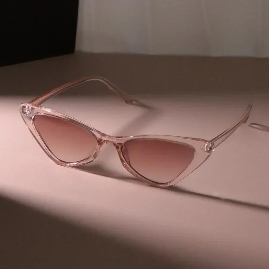 

Retro Cat Eye Designer Sunglasses Women Men Small Frame Mirror Sun Glasses Female Male Outdoor Vintage Brand Other