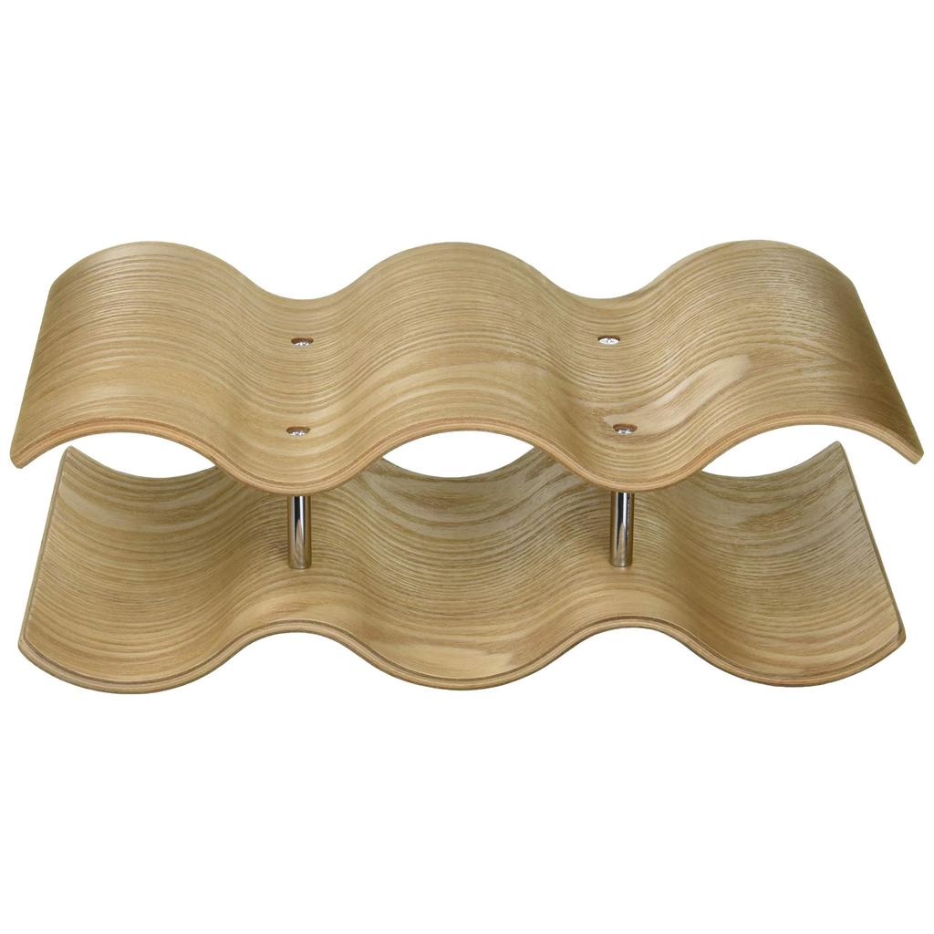 KINTO Wine Rack, 5-Bottle Capacity, Willow Series, Wine Bottle Storage, 45161
