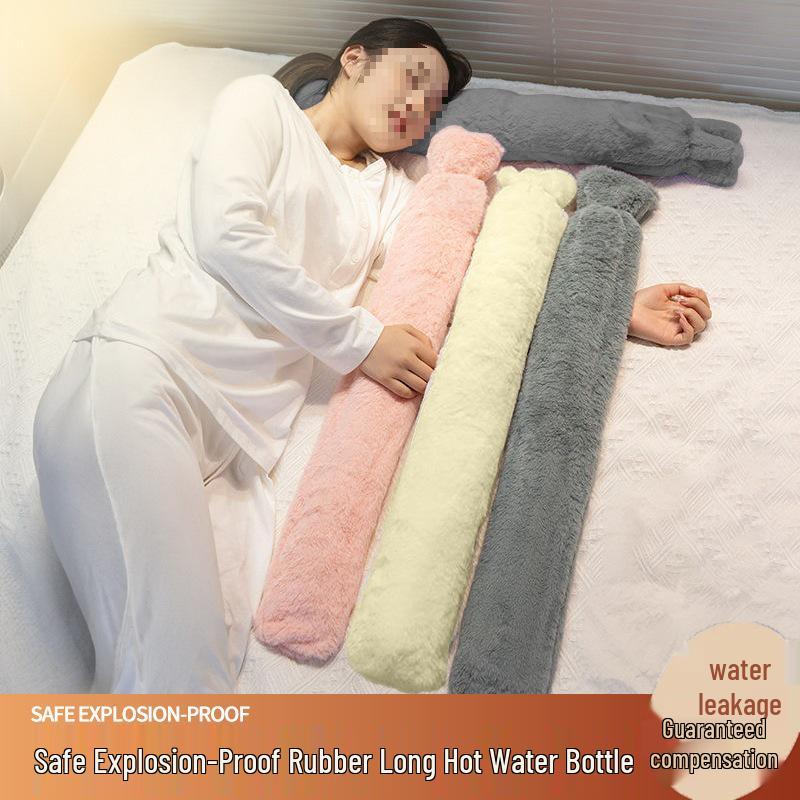 Extra Large Extra Long Thickened Hot Water Bag for Sleeping and Warming Feet