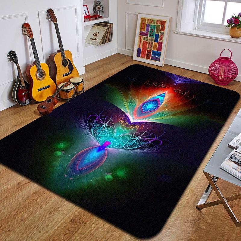 M-Mandala Bohemia Printed Carpet Fashion Yoga Mat Non-Slip Carpet Bedroom Decoration Outdoor Carpet Bedroom Birthday Gift