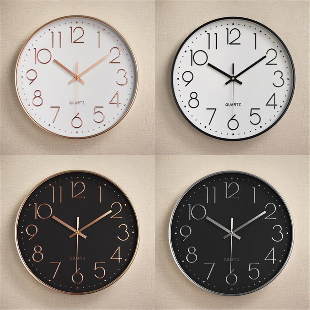 Silent Movement Wall Clock Fashion Living Room Wall Clock 12 Inch 30cm