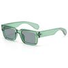 Square Rivets Men Sunglasses Women Vintage Ins Popular Punk Glasses Gradient Trending Travel Sun Glasses Shades UV400