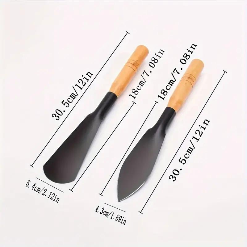 2pcs Gardening Shovel Tools Set Planting Flower Seedling Vegetables Farming Shovel Weeding Digging Soil Gardening Mini Shovel