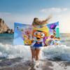 Cartoon P-Pororo-S Cute Towel Shower Sauna Travel Spa Quick Dry Gym Accessories Soft Large Beach Towels