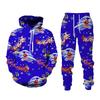 Christmas Series 3D Print Autumn Hoodies Pants Sets Men's Sweatshirts Sweatpants Two Piece Suits Outdoor Tracksuit Man Clothing