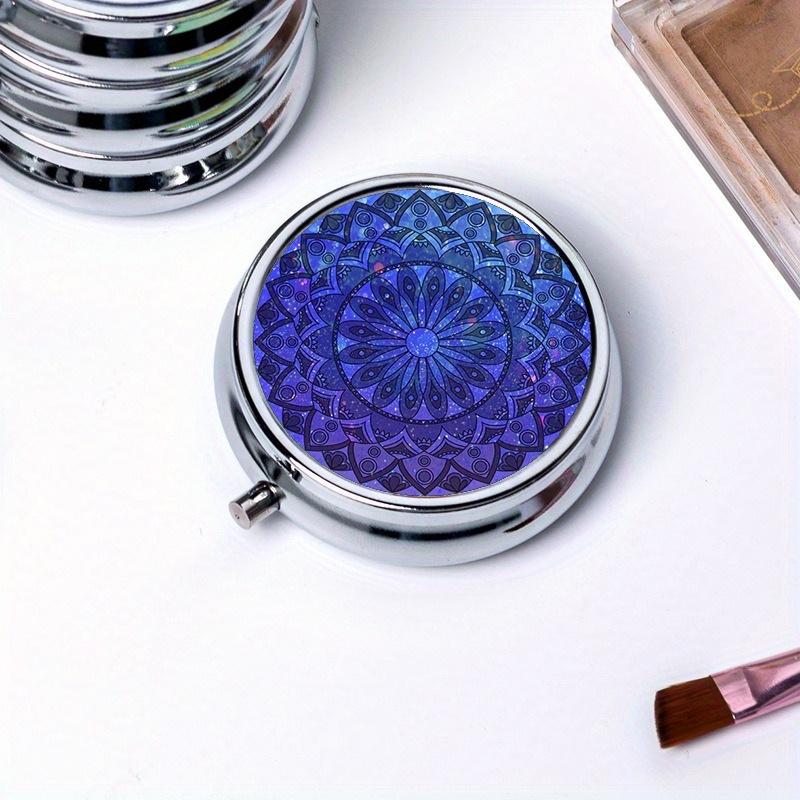 1PC 3-Compartment Mini Portable Jewelry Storage Bag Travel Organizer Travel Essential Storage Box