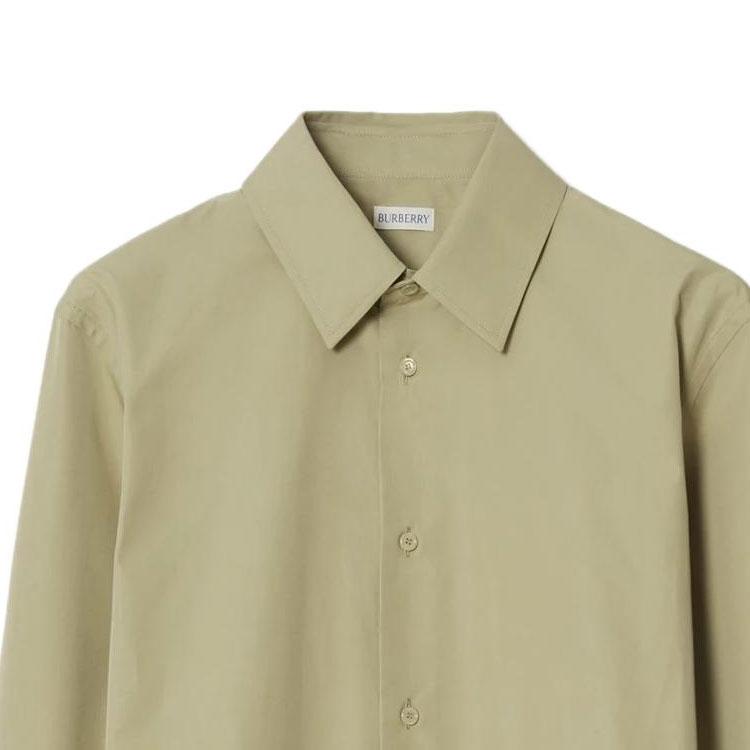 Burberry Equestrian Knight-motif cotton shirt 80764321