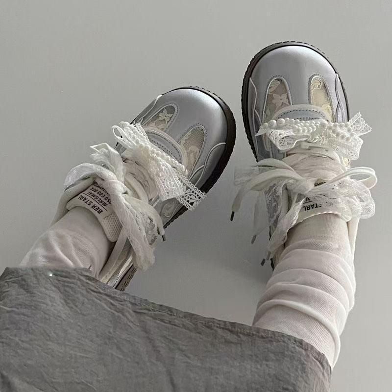 Luxury Sneakers for Women 2026 New Casual Shoes Lace Up Platform Vulcanized Shoes for Women Ballet Shoes Breathable Tennis Sho