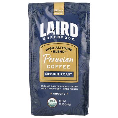 Peruvian Coffee, Ground Coffee, Medium Roast, 340G(12Oz)