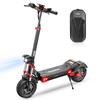 2025 New 2400W High-Speed Electric Road Scooter 48V20Ah, Hydraulic Disc Brakes, Dual Suspension, 12" Off-Road Tires iScooter iX8 Folding E-Scooter