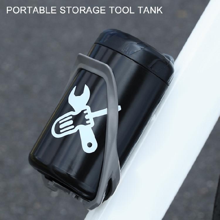 Bicycles Bike Repair Tool Bag Case Portable Cycling Tool Capsules Box Bicycles Tool Holder Bag for Bike Water Bottle
