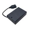 1/4Pcs Usb Mini Power Supply Battery Box With Cover And Switch 3 X Aa Usb Battery Box For 4.5V Led Strip Lights