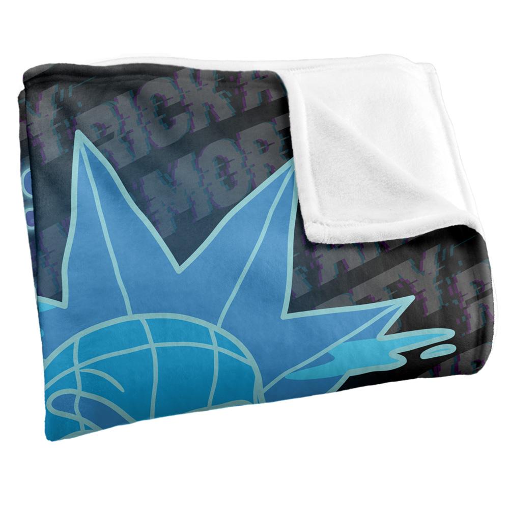 Rick And Morty Don't Touch My Stuff Blanket