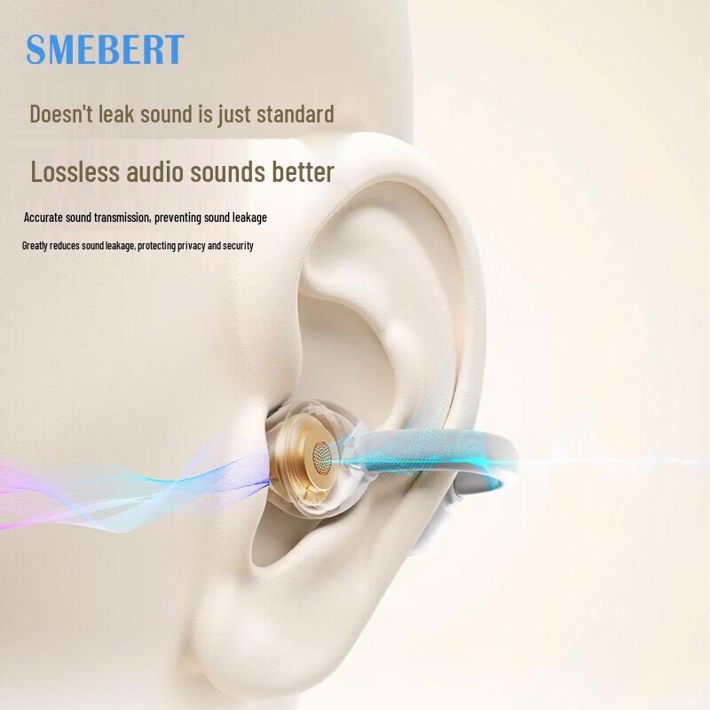 SMEBERT A8 Open-Ear Clip-On Sports Bluetooth Headphones