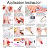 Beginner DIY Acrylic Powder Nail Art Tool Kit, 12 Color Glitter, Straight Nail Clipper, Nail Tips, Pump Bottle, Extension Forms