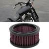 Motorcycle Air Filter Retro CNC Steel Billet Replacement for XL883 XL1200 X48 2004‑2014
