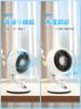 Compact USB Desk Fan with 2025 New Design and LED High 3 Adjustable Quiet Timer Mini Automatic Stylish Ideal for and Office Use to Prevent Heatstroke