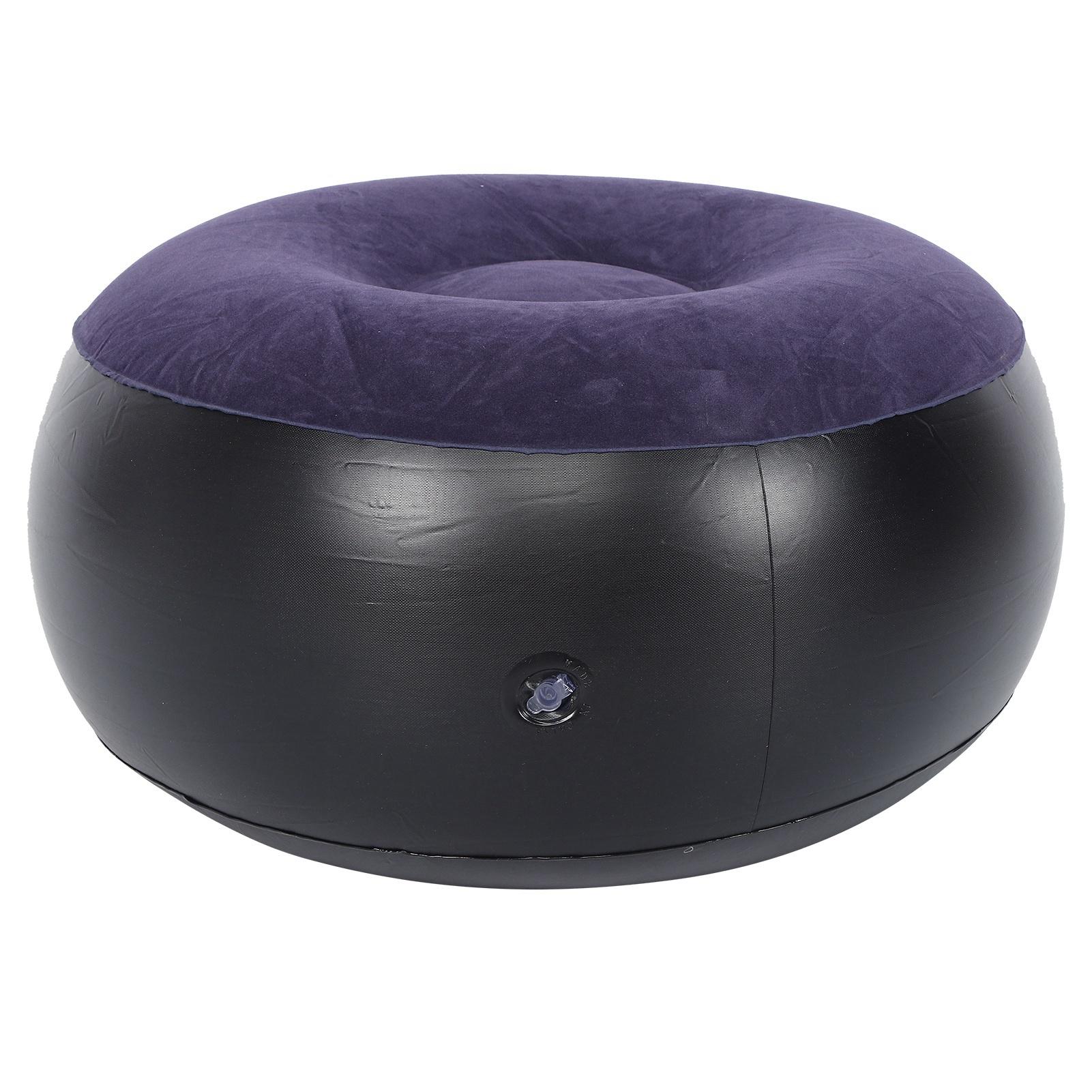 

Портативный Открытый Кемпинг Стул Надувной Флокированный Табурет Подставка для ног для Домашнего Офиса Путешествия