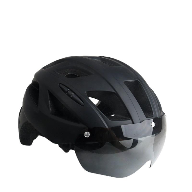 Road Bike Mountain Bike Cycling Helmet with Tail Light No Logo Design for Unisex Adults