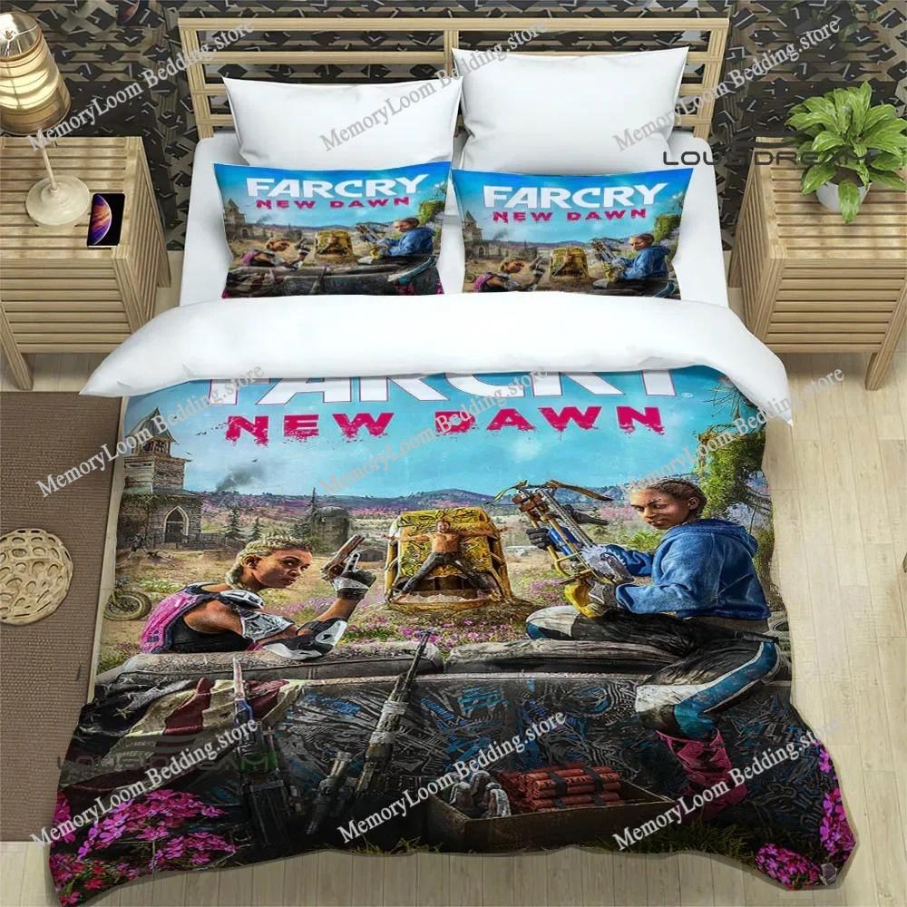 3D Game Farcry Printed Cartoon Bedding Sets Exquisite Bed Supplies Set Duvet Cover Bed Comforter Set Luxury Birthday Gift