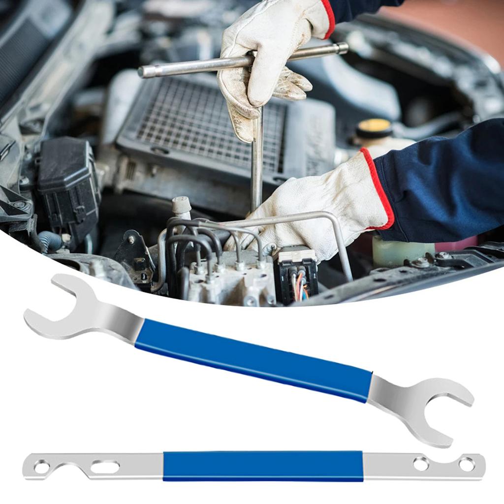 2Pcs 32mm/36mm Cooling Fan Clutch Nut Wrench Kit Car Disassembly Tool Rust Resistant Wrenches Easy Installation