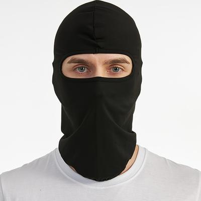 Outdoor Cycling Face Mask, Sun Protection, Breathable, Single Hole, Brimless, Men's and Women's Hooded Balaclava Hat
