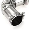 BWESOO 4Pcs Stainless Steel 24Mm Air Diesel Parking Heater Exhaust Pipe Tube Elbow Connector For Diesel Boat Heater 1M Automotive Replacement Exhaust