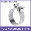 Exhaust Pipe Clamp Exhaust Muffler Tube Joint for Auto 2.87" 30mm