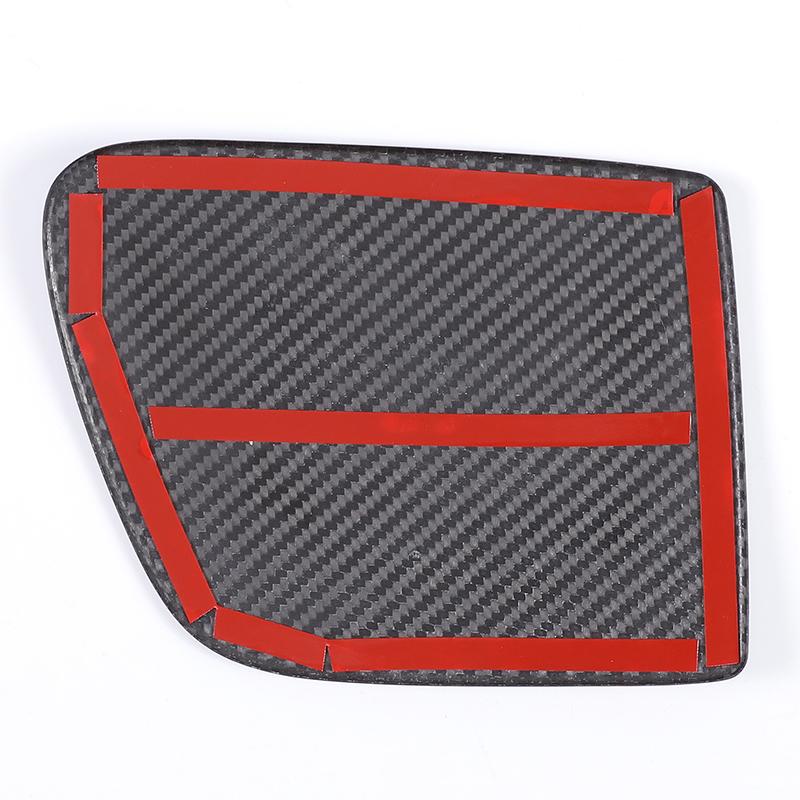 Real Carbon Fiber Car Fuel Tank Cap Decoration Cover Stickers For Chevrolet Corvette C6 2005-2013 Auto Exterior