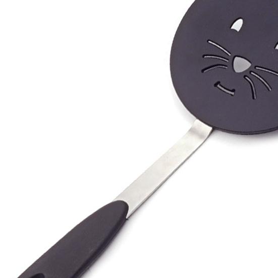 Cats Frying Spatula Heat Resistant Non-stick Stainless Steel Nylon Anti-slip Multifunctional