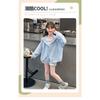 Girls Lace Trim Hooded Lightweight Breathable Upf50 Sun Protection Jacket