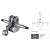 Kurbelwellen-Baugruppe Passend für STIHL FS350 FS400 FS450 FS480 SP350 SP400 SP450 SP451 SP481 FR350 FR450 FR480 Freischneider OEM 41280300400