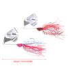 1 Piece Spinnerbait Fishing Lure Wobbler Spinner Cure Chatterbait For Bass Pike Walleye Sea Fishing