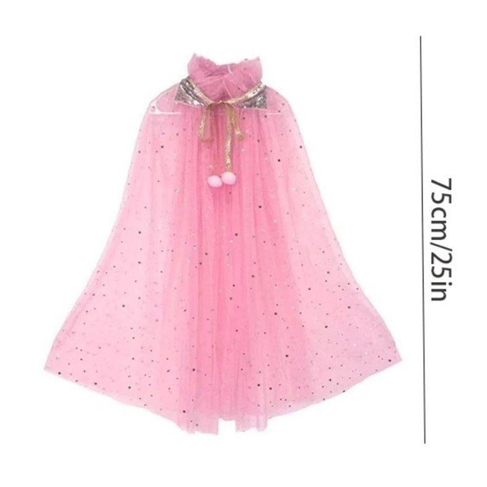 Cosplay Accessories Role-Playing Children's Princess Shawl Stage Props Mesh Performance Dress up Clothes Stage Props Halloween