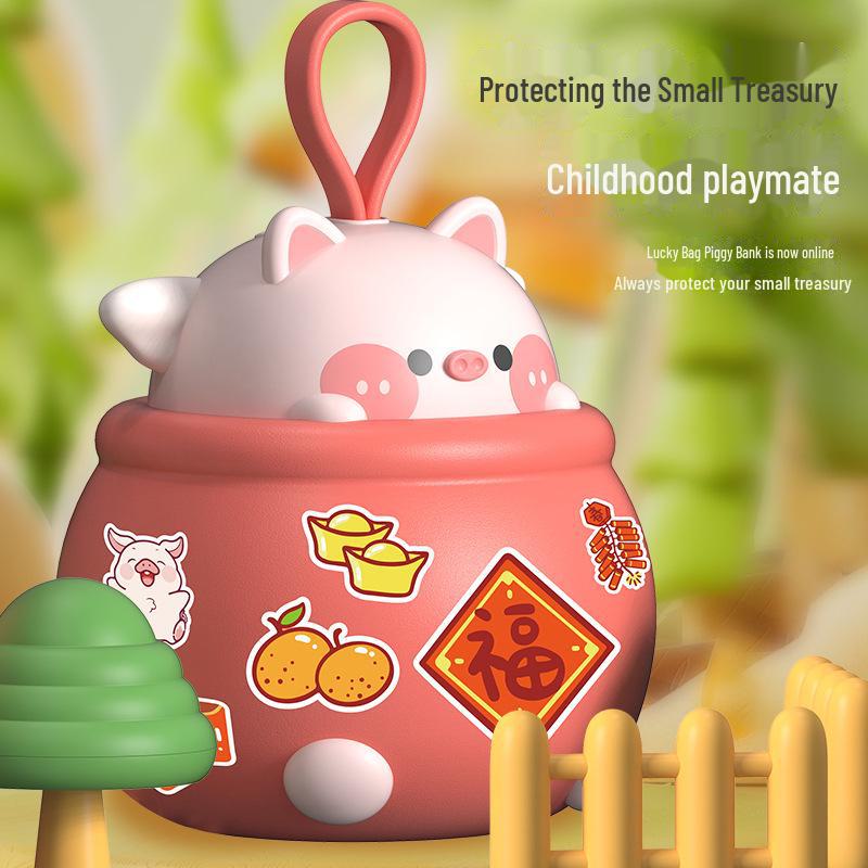 Pusculiță pentru copii cu blocare - Jucărie DIY de mare capacitate