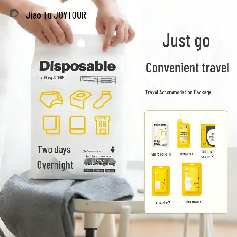JOYTOUR Men s Disposable Travel Hygiene Kit