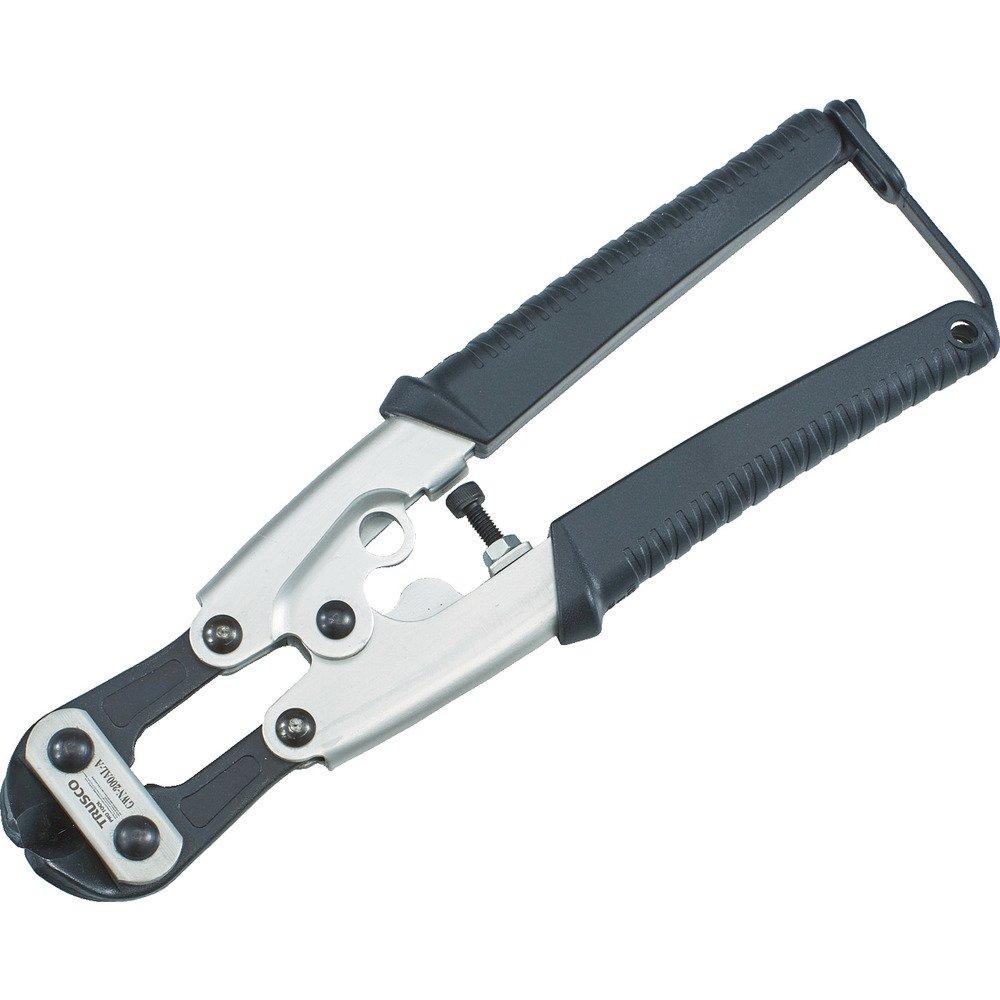 

TRUSCO Mini Nipper Aluminum Handle Type Lightweight with Safety Hole GWN-200-AL-A